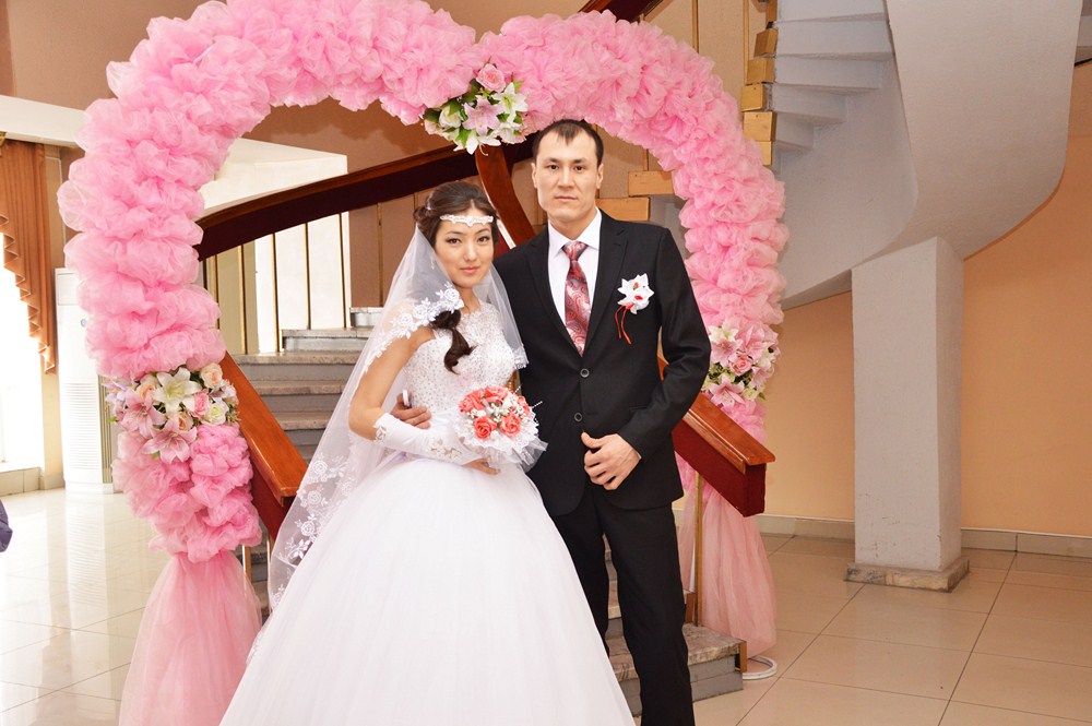 Свадьба Гульнур и Дархана Абдыкашевых в Караганде 14 марта 2015 года